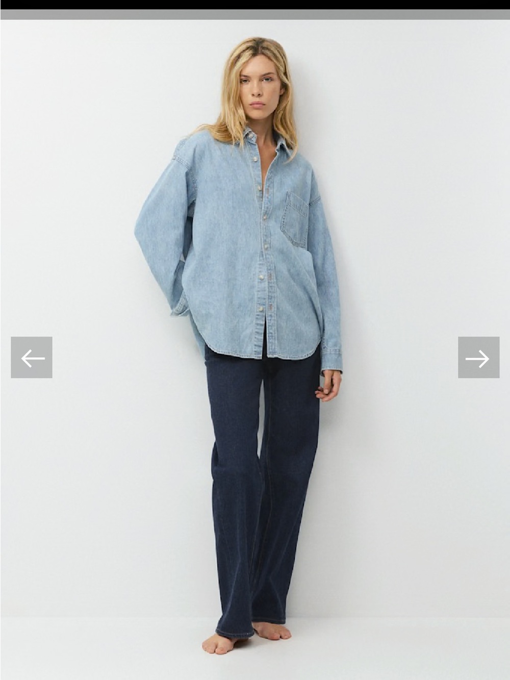 Denim Forum The ‘80s Comfy Denim Shirt